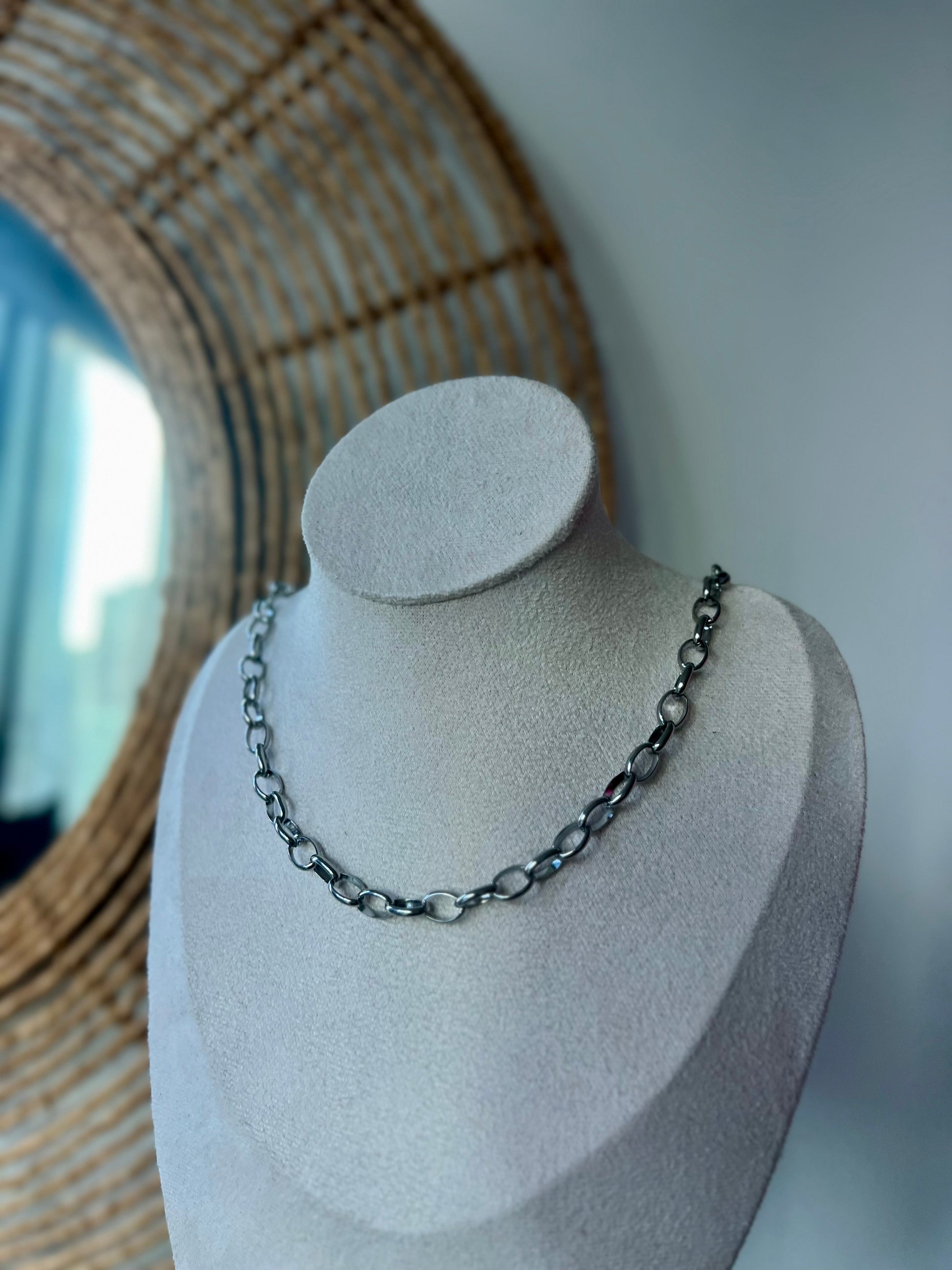 BOHO SILVER CHAIN
