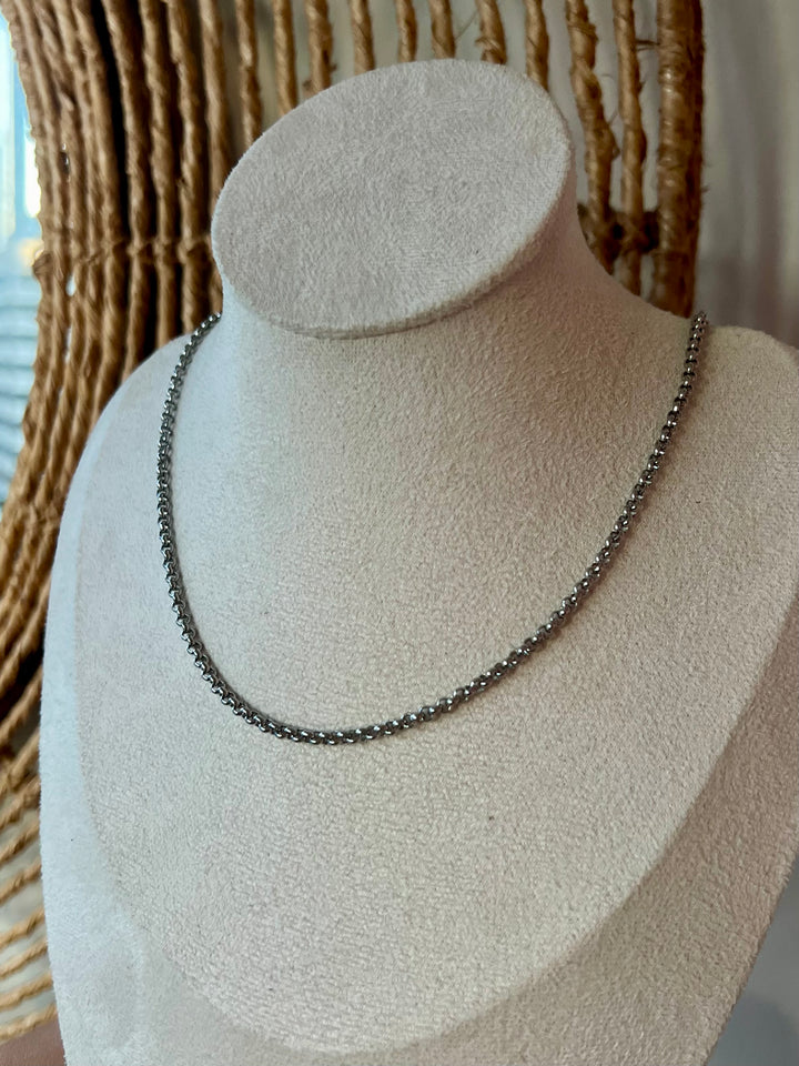 CLASSIC SMALL SILVER CHAIN